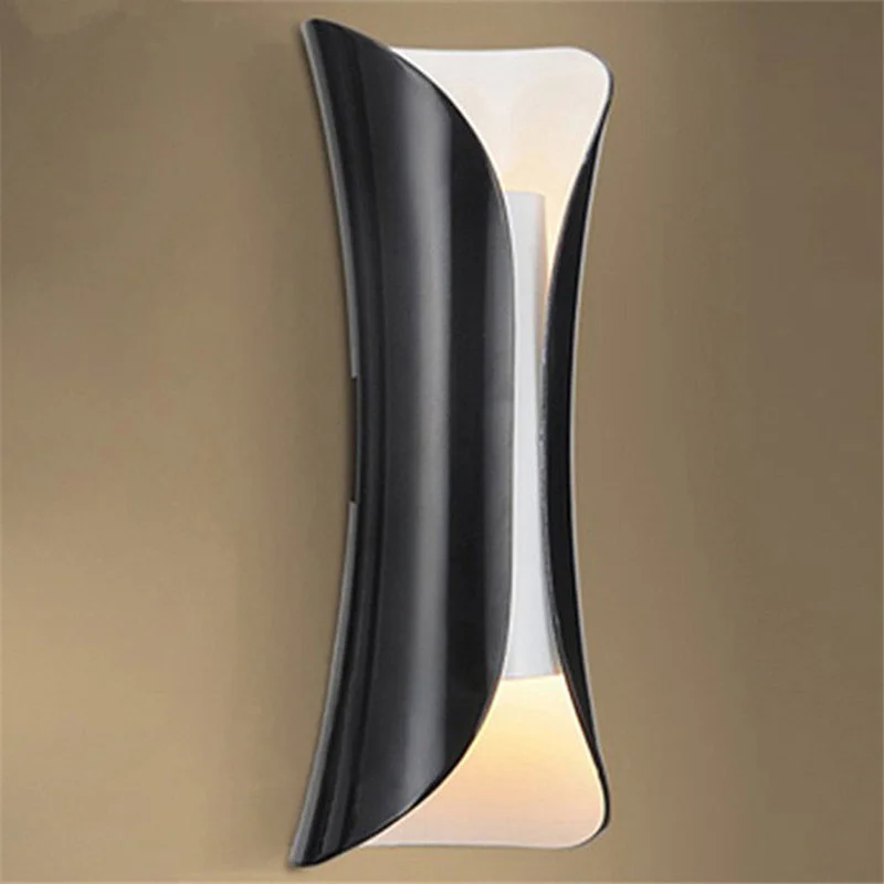 Современная светодиодная настенная лампа в виде подушки металлический