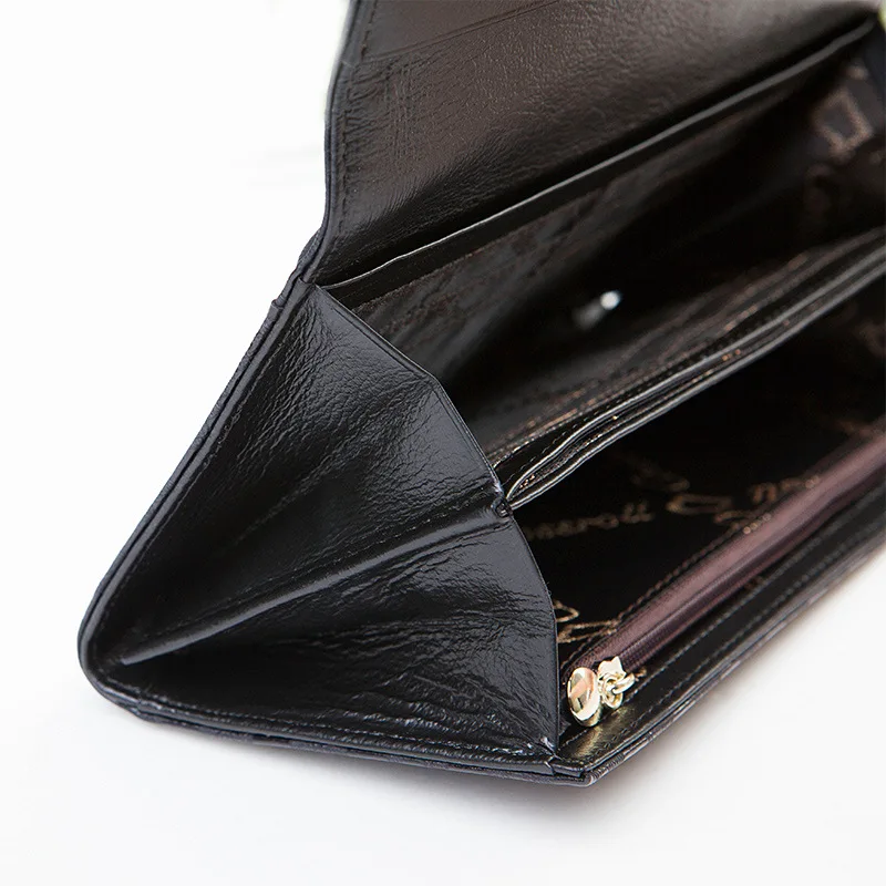 

Promotion Leather Wallet Women Female Purse Ladies Purses Card Wallet Classic vintage wallets for Women