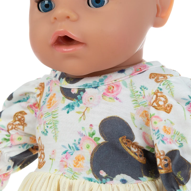 

Dress Baby new born Clothes Fit 17 inch 43cm Doll Accessories For Baby Gift