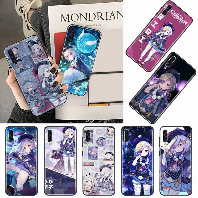 

Qiqi Genshin Impact game Phone Case For Samsung galaxy A S note 10 12 20 32 40 50 51 52 70 71 72 21 fe s ultra plus