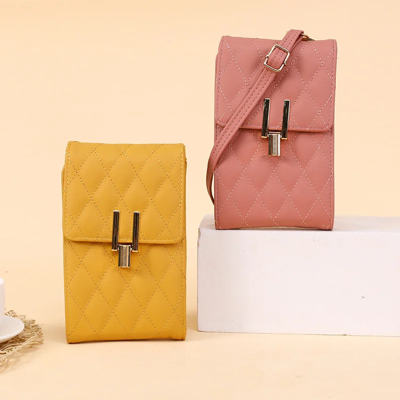 

Женская сумка-кошелек с отделением для карт, женская сумка, женская сумка, многофункциональная женская сумка через плечо, вертикальная сумк...