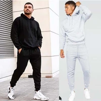 mens sets womens tracksuits hooded sweatshirts 2021 autumn winter fleece oversize hoodies solid pullovers jackets unisex couple