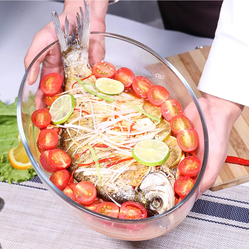 Противень для выпечки большая емкость чистый продолговатый из закаленного