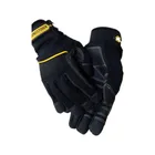 Оригинальные высококачественные сверхпрочные Нескользящие рабочие перчатки (черные, средние) с защитой от проколов.