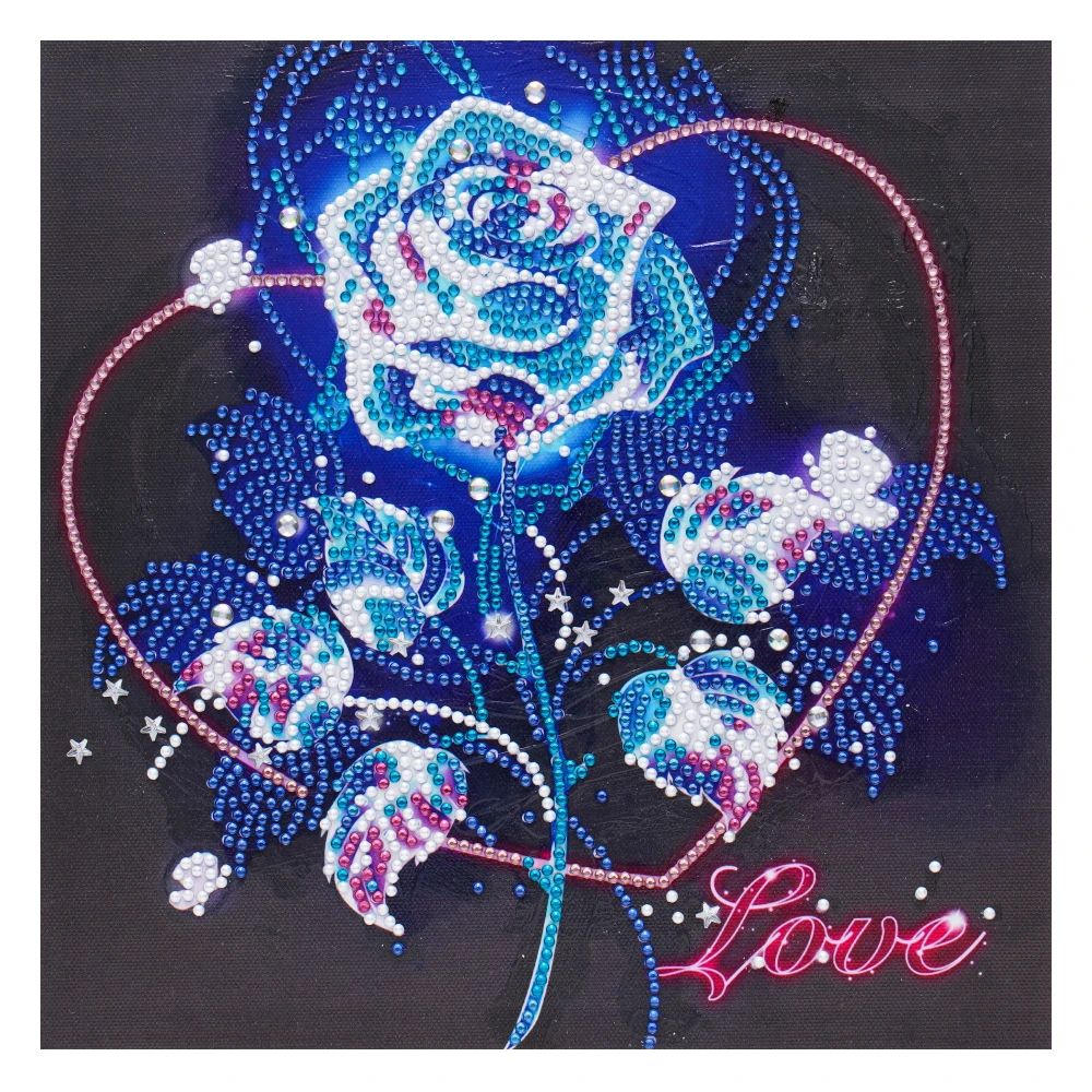 

Cusack DIY Rose Love Heart Diamond Painting Valentine's Day 30 x 30 cm