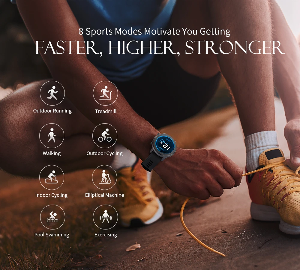 В наличии Amazfit GTR Lite 47 мм Смарт часы глобальная версия батарея 24 дня с 5ATM
