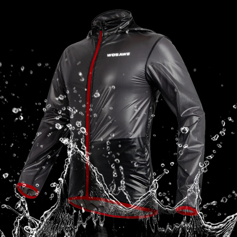 BC218-Black WOSAWE гоночный дождевик мотоциклетный Райдер дождевик наборы многофункциональные комплекты одежды для мотокросса мотоцикл Дождевик костюмы для мужчин - Цвет: BC218-Black