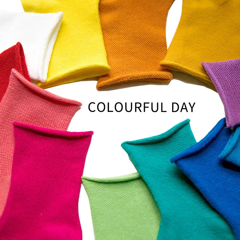 4 пары Детские винтажные Носки ярких цветов для мальчиков и девочек шикарные