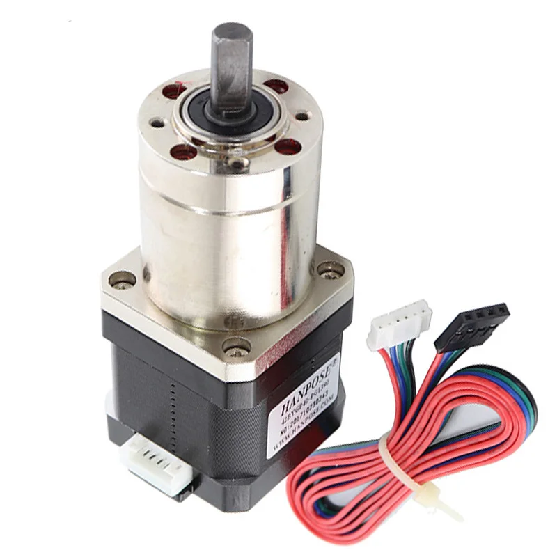 

Nema17-motor paso a paso de reducción planetaria, motor de engranaje ajustable de alta velocidad, 42, bricolaje, impresora 3D