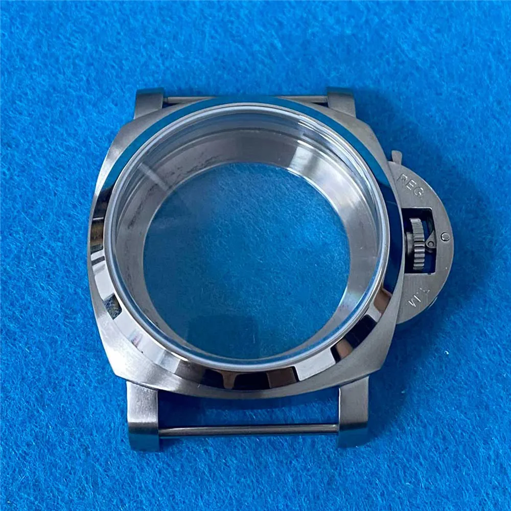 

44mm Watch Case for ETA 6497/6498 316 Stainless Steel Shell Cover for ST3600/ST3620 series Manual Winding Mechanical Movement