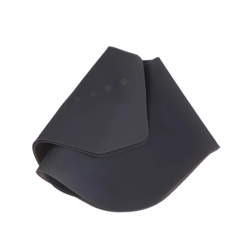 Новый окрашенный шейный ошейник для парикмахерской стрижки черный резиновый