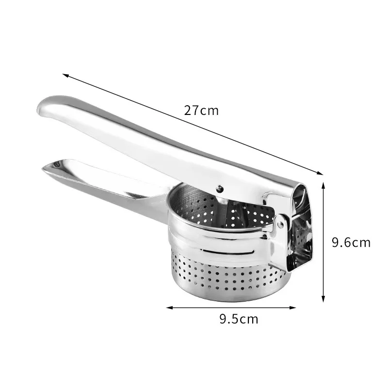 Stainless Steel Potato Ricer Masher Fruit Vegetable Press Juicer Crusher Squeezer Household Kitchen Cooking Tools | Дом и сад