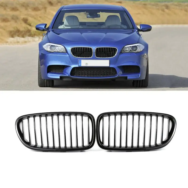 1 пара Подходит для BMW F10 F18 528i 530i 535i 2010 2011 2012 2013 2014 автомобиль передняя решетка