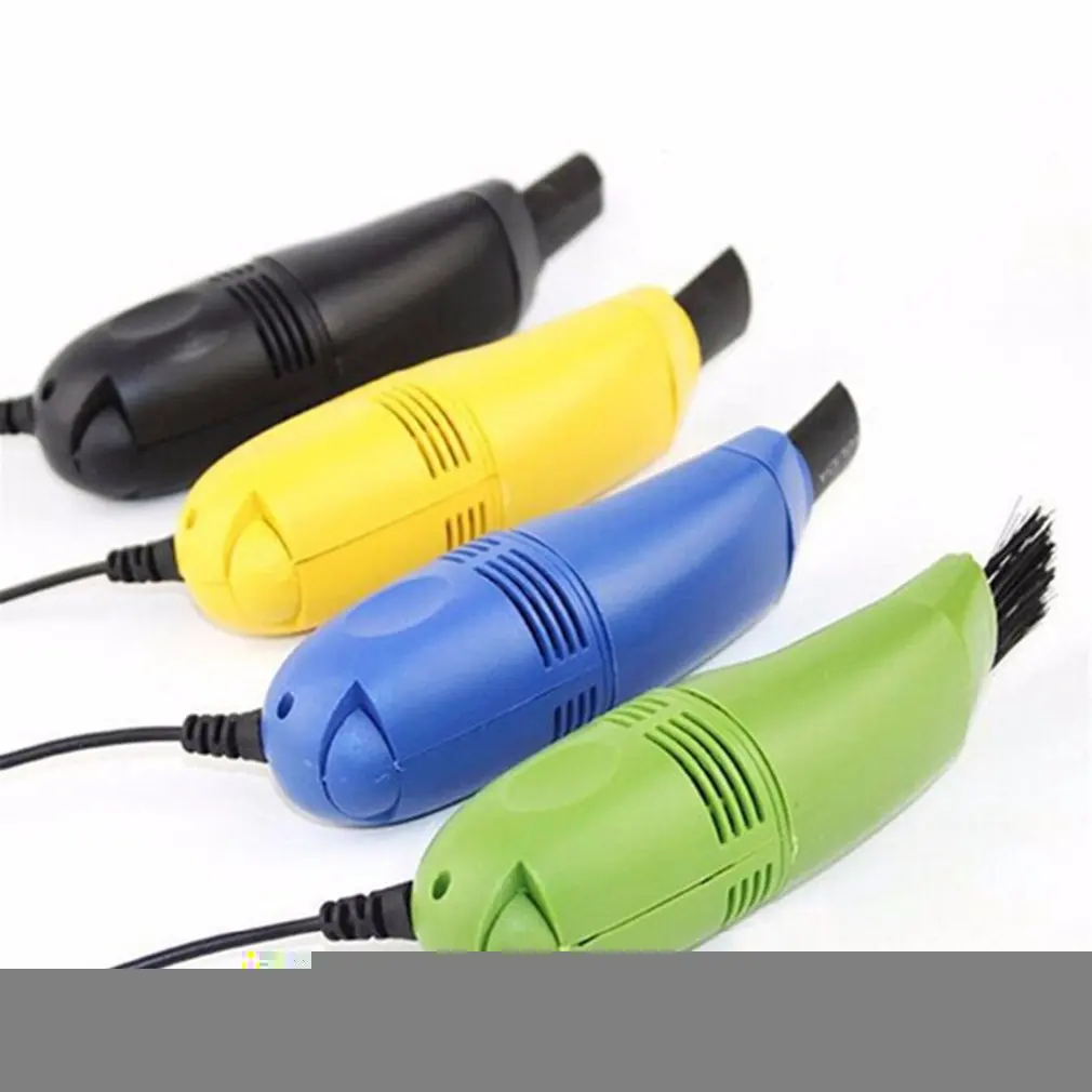 

Mini Computer Vacuum USB Keyboard Brush Cleaner Laptop Brush Dust Cleaning Kit Household Cleaning Tool
