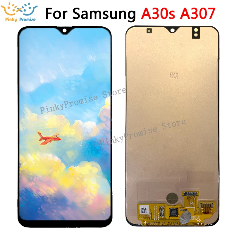 ЖК дисплей с сенсорным экраном и дигитайзером в сборе для Samsung A30S A307F A307FN A307G A307GN