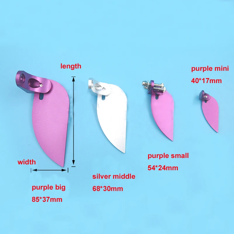 1 пара rc лодка cnc алюминиевый спл