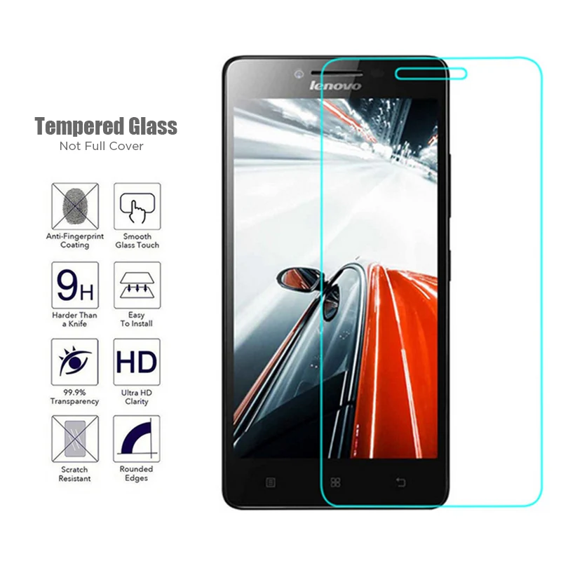 Защитное стекло для смартфона Lenovo A5 A5000 A516 A526 A536 A5860 A6000 закаленное A1000 A2010 A316i A319