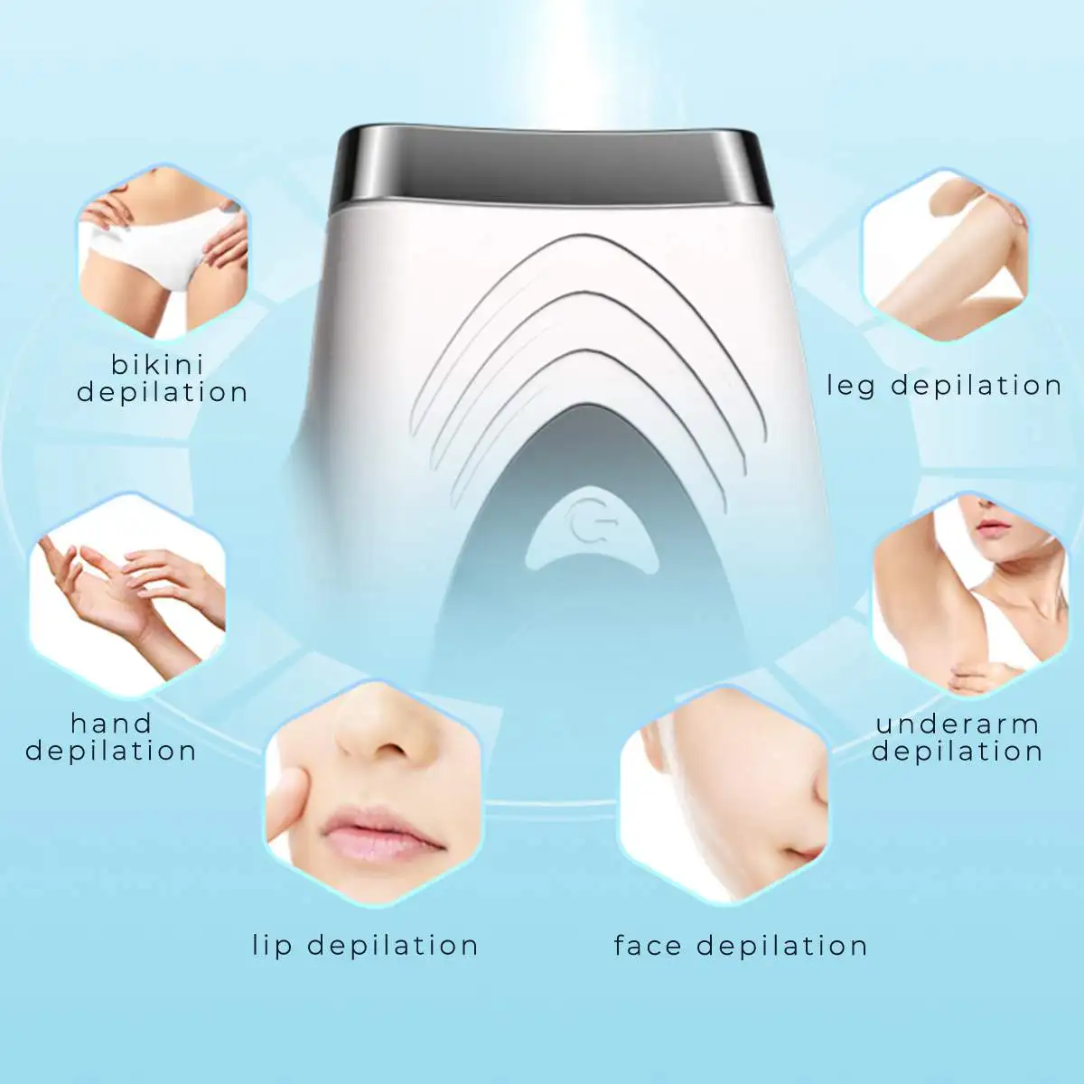

999999 Flashes Laser Epilator 2020 New Permanent IPL Photoepilator Hair Removal depiladora Painless electric Epilator Dropship