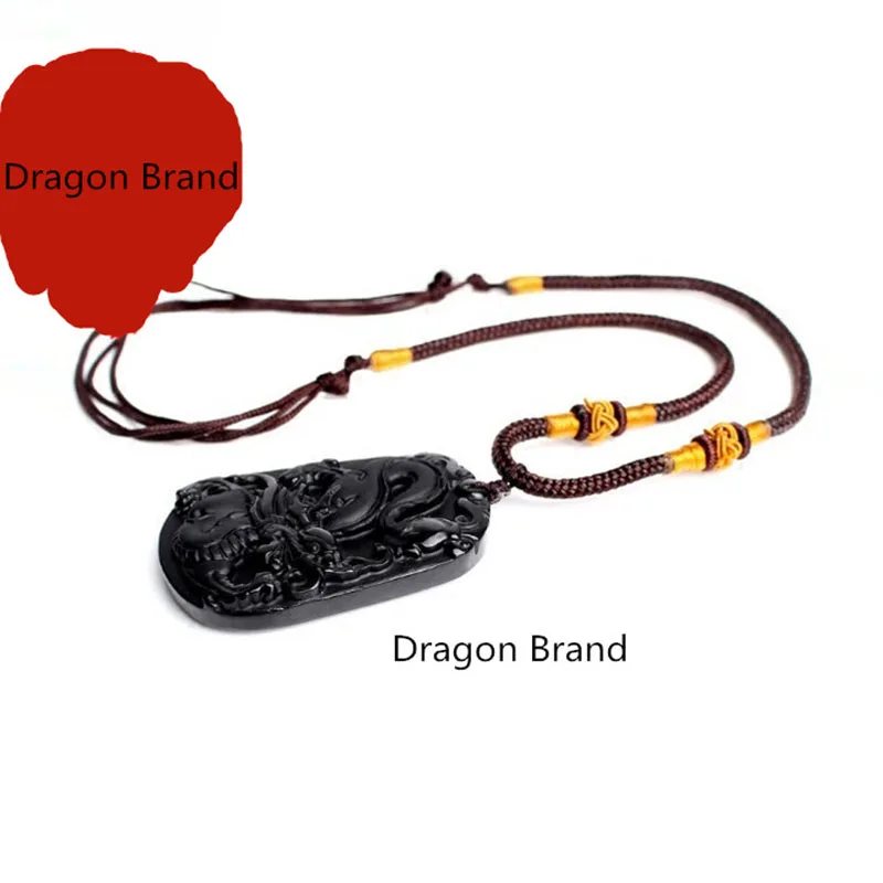 Лидер продаж подвеска-Талисман из натурального высококачественного обсидиана с