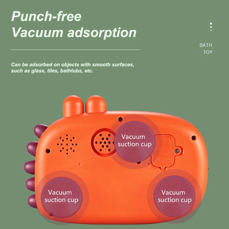 

Swimming Pool Toys Education Toy Bath Playing Toys Dinosaur Bubble Blowing Product Bubble Maker Bathtub Toy for Baby