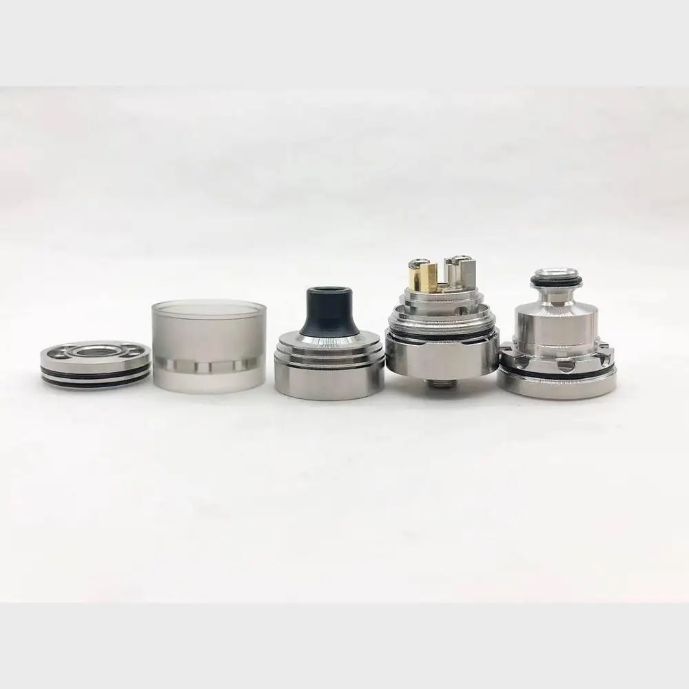 Hussar V1.5 Style RTA 316 PC PEI 2 мл 22 мм из нержавеющей стали|Атомайзеры электронных сигарет| |