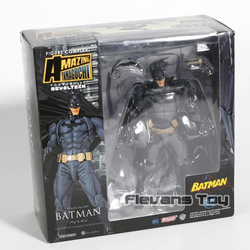 

Revoltech Series NO.009 Bruce Wayne PVC Action Figure Collectible Model Toy