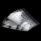 Теплозащитная полоска для кожи головы из ПВХ для наращивания волос, набор из 10 шт. (10 отверстий)