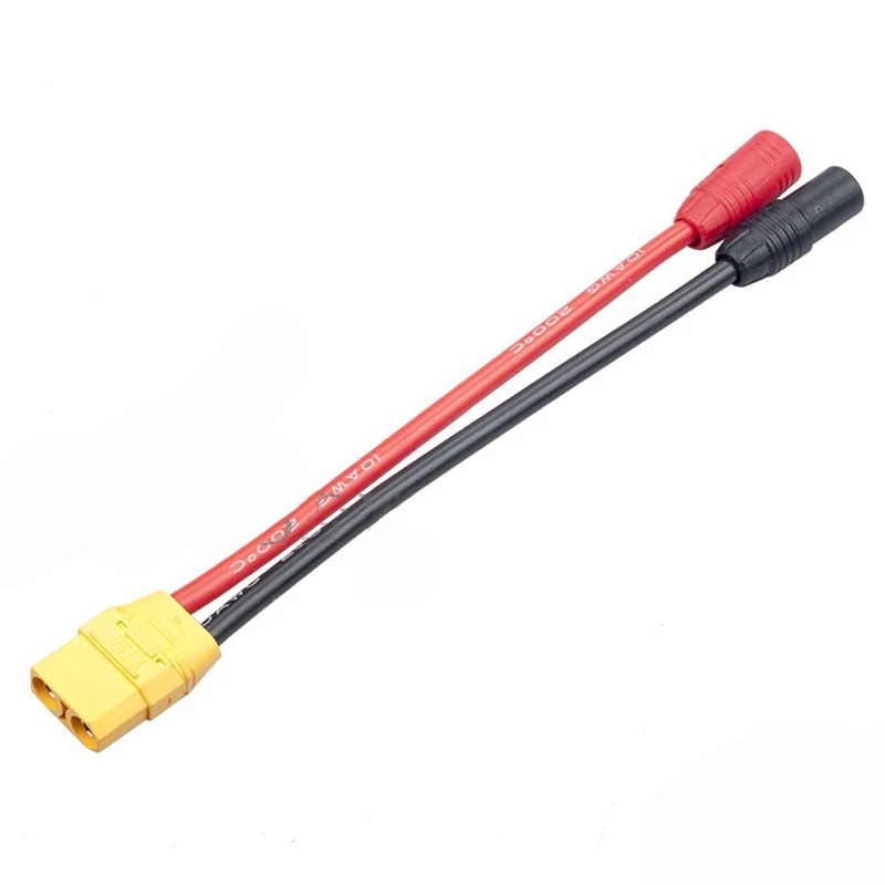 Силиконовый соединитель для провода Aerops 1 шт. XT90 с разъемом Anti Spark AS150 10awg адаптер