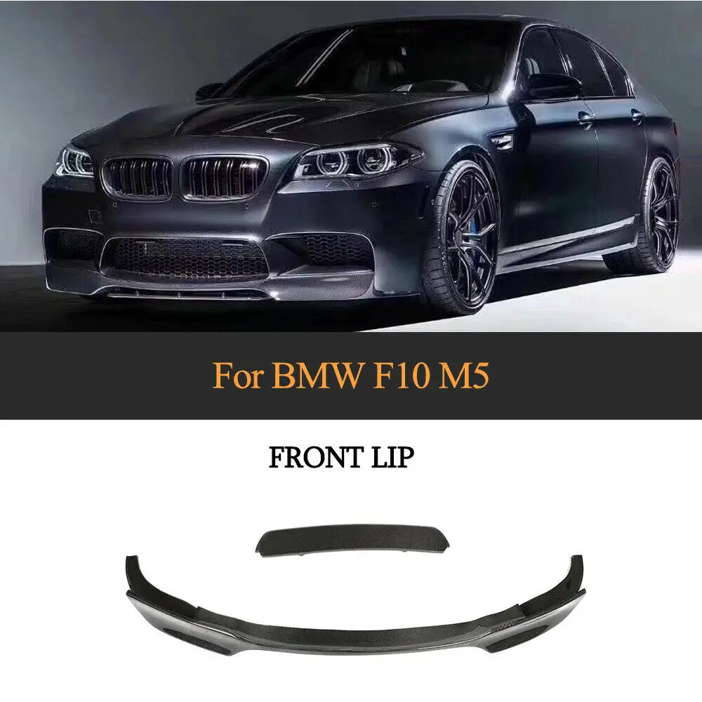 Для BMW F10 M5 2012-2016 передний бампер подбородок спойлер углеродное волокно завод |