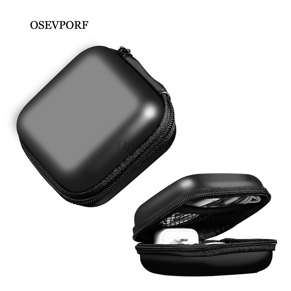 Чехол для наушников Жесткая Сумка для хранения usb-кабеля Airpods Earpod Sennheiser Ear Pad беспроводные Bluetooth наушники аксессуары