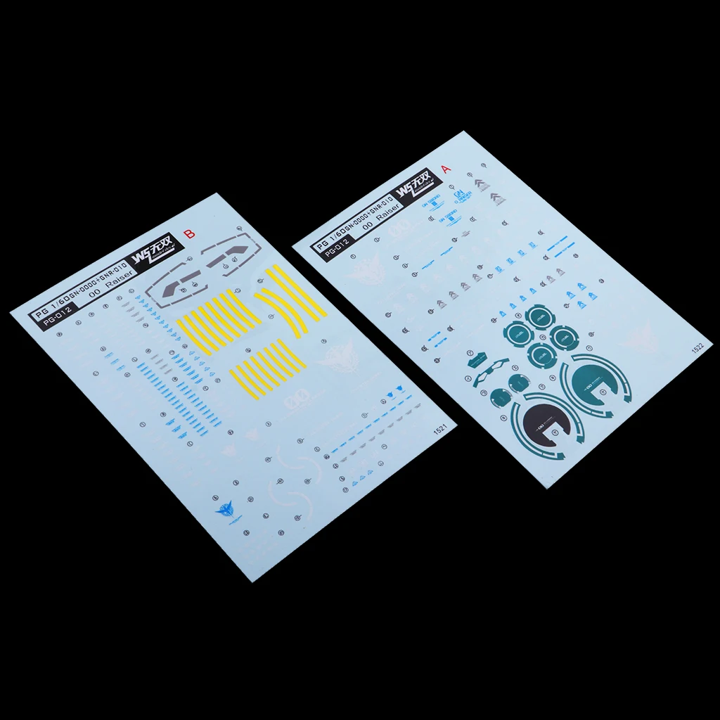 Стикеры для водных слайдов игрушечные модели инструменты PG 1/60 аксессуары Gundam |