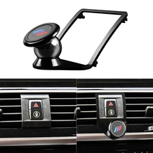 2pcs New Carbon Fiber Car Air Vent Phone Holder Replacement for BMW F20 F30 F31 F32 F33 F34 F35 F36 Smartphone Mount Stand