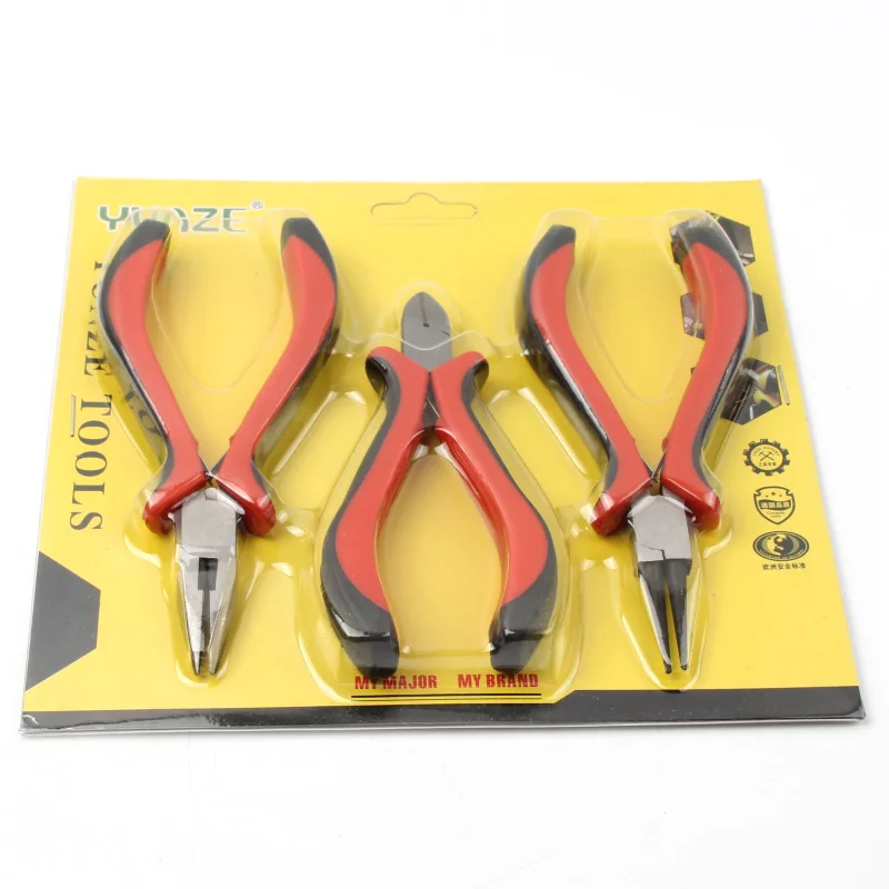 

Диагональные плоскогубцы, круглая изогнутая игла, кусачки, ручная работа, бисероплетение, Изолированные плоскогубцы для рукоделия, набор и...