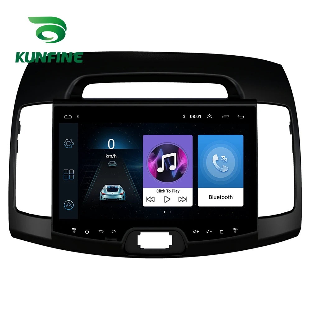 Автомагнитола с восьмиядерным процессором Android 10 0 DVD GPS-навигацией Deckless для HYUNDAI