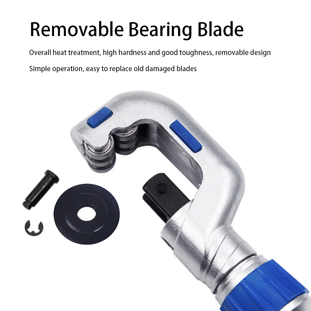 

Roller Tube Cutter 4-32mm/5-50mm Pipe Cutter Ball Bearing Cutting Blade For Copper Aluminum Stainless Steel Tube Cutting Tools