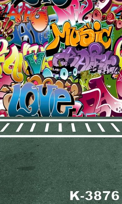 

Graffiti Wall Photophone Photo Background Painting Young Photography Backdrop grunge Style Photocall For Photo Studio