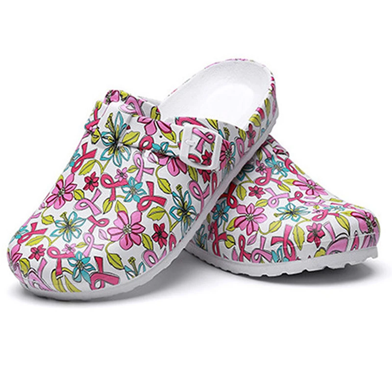 

Medical Shoes Women Nurse Slippers Cartoon EVA Laboratory Doctor Non-slip Nurse Shoes Dentist Work Slippers Cute Cartoon Shoes