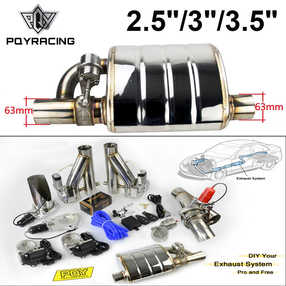 Выхлопная труба из нержавеющей стали 2 5 &quot3&quot 3 &quotс наклонным выпускным