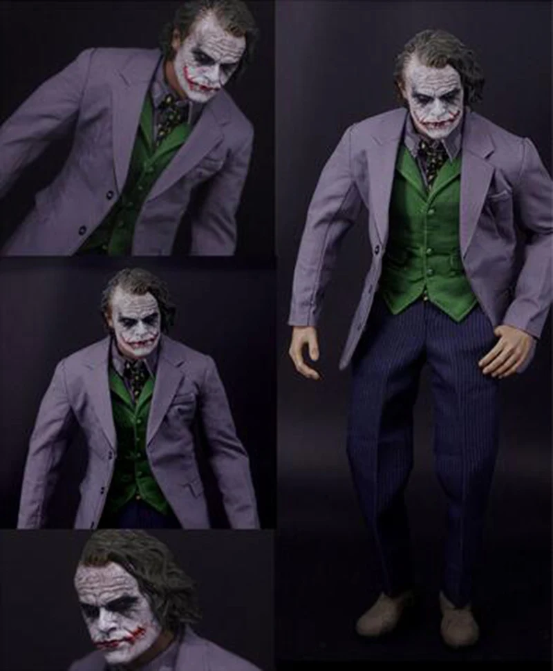 1/6 фигурка Джокера игрушки темный нож злодей фиолетовый F DX01 DX11 без головы и