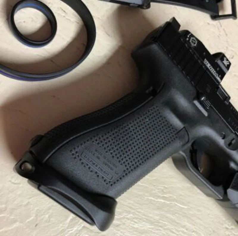 Тактический ЧПУ Журнал Расширение Glock Mag-well Magwell Grip Adater подставка для охоты страйкбол Gen 5 Глок 17 и 34 дропшиппинг