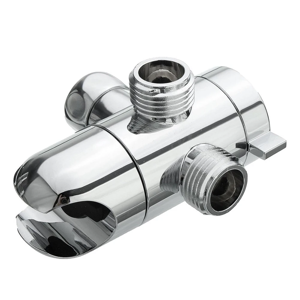 

Multifunctional 3 Way Shower Head Holder Water Saving Diverter Combo Wall Mounted Shower Fix Bracket