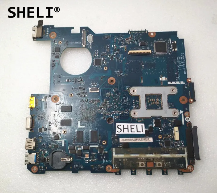SHELI для ASUS K43T K43TK K43TA материнская плата с HD6840G QBL50 LA-7551P | Компьютеры и офис