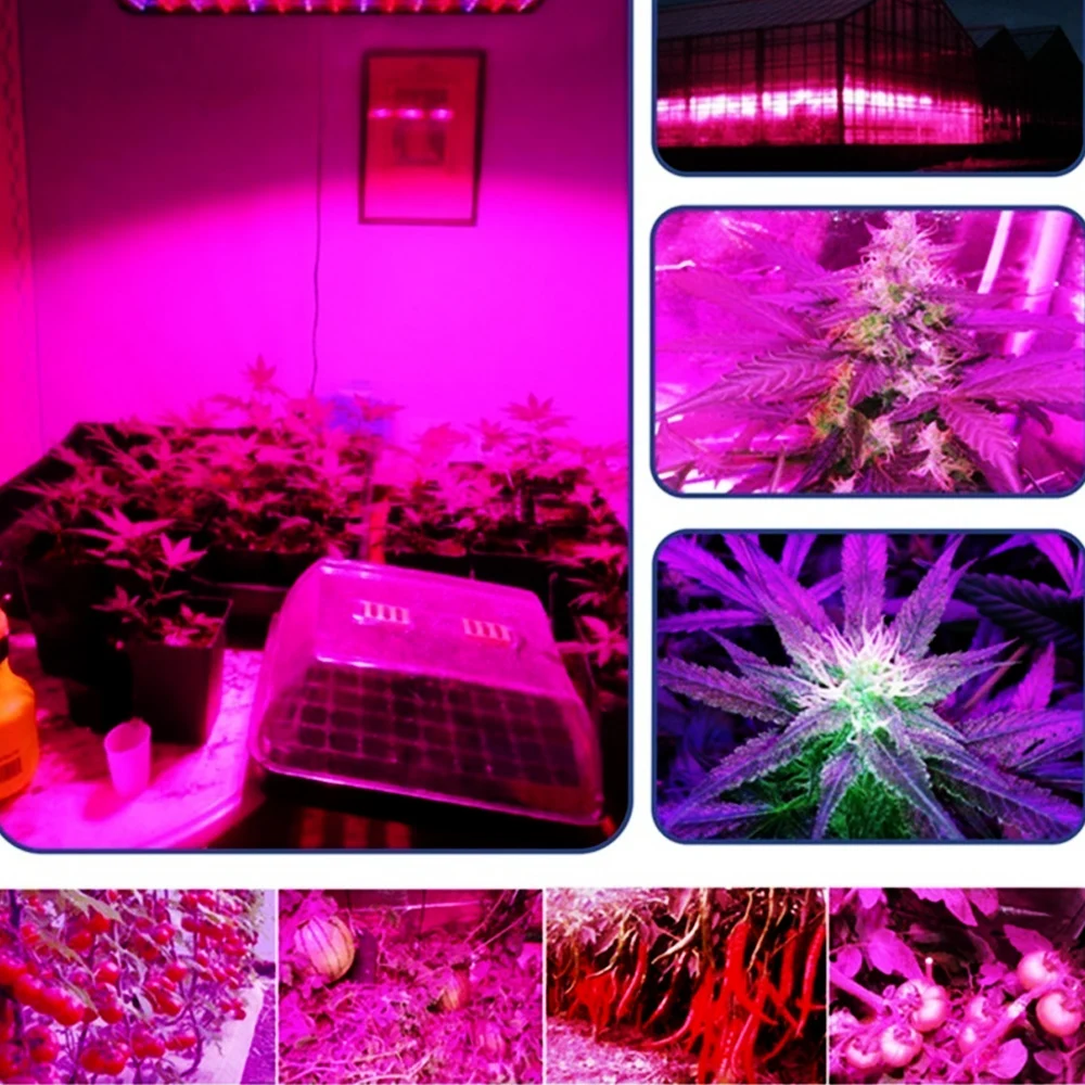 45 Вт 225 светодиодный светильник для выращивания растений цветов рассады овощей