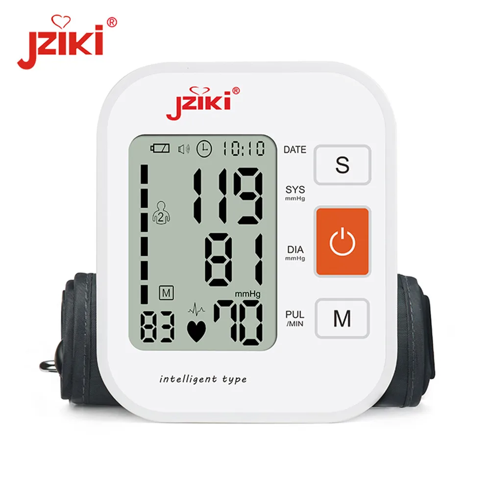 

Electric Digital Upper Arm Blood Pressure Monitor Heart Rate Pulse Measure Sphygmomanometer Health care monitor Cuff Tonometer