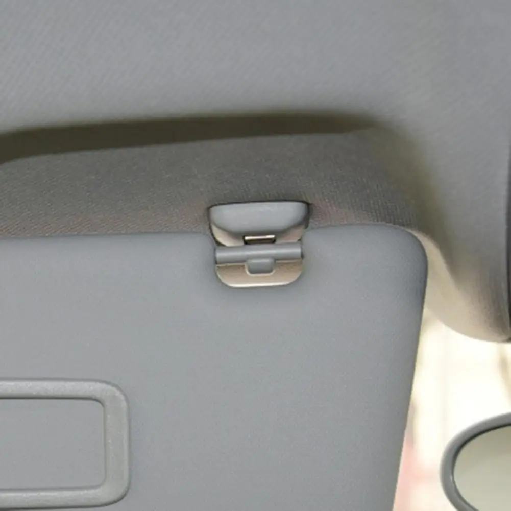 

Portable Practical Professional Visor Hook Bracket Holder 8U0857562A Grey Visor Hook Standard