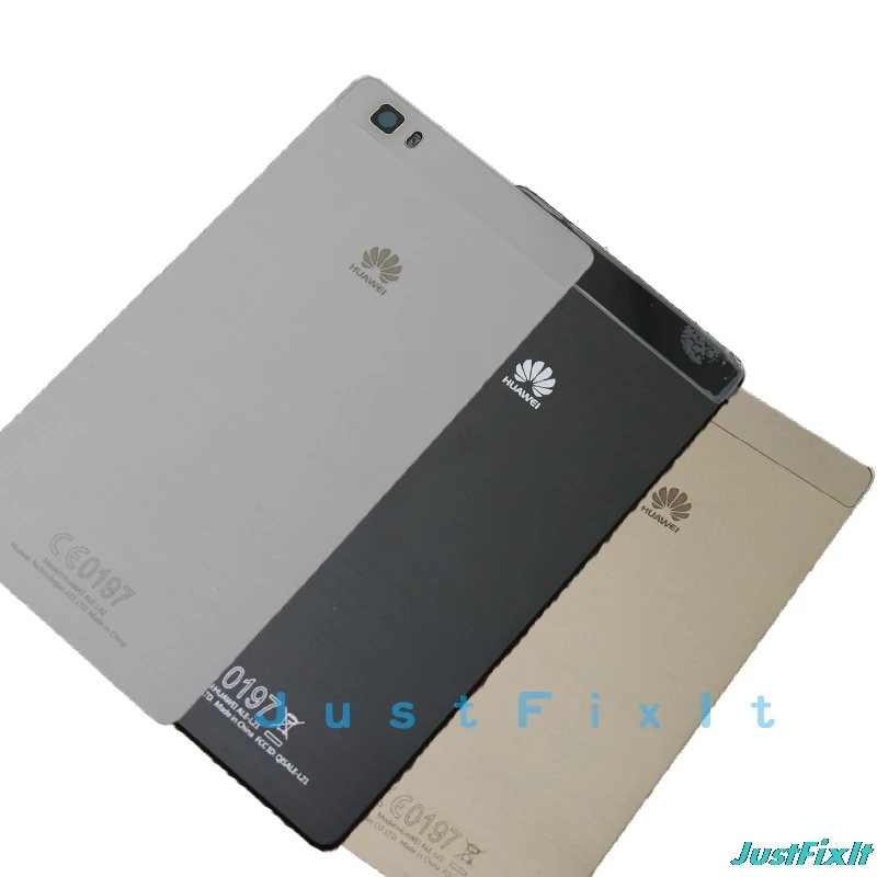 Replacement Back Door Hard Rear Housing Cover Case For HUAWEI P8 Lite With Adhensive Sticker Original Battery | Мобильные телефоны