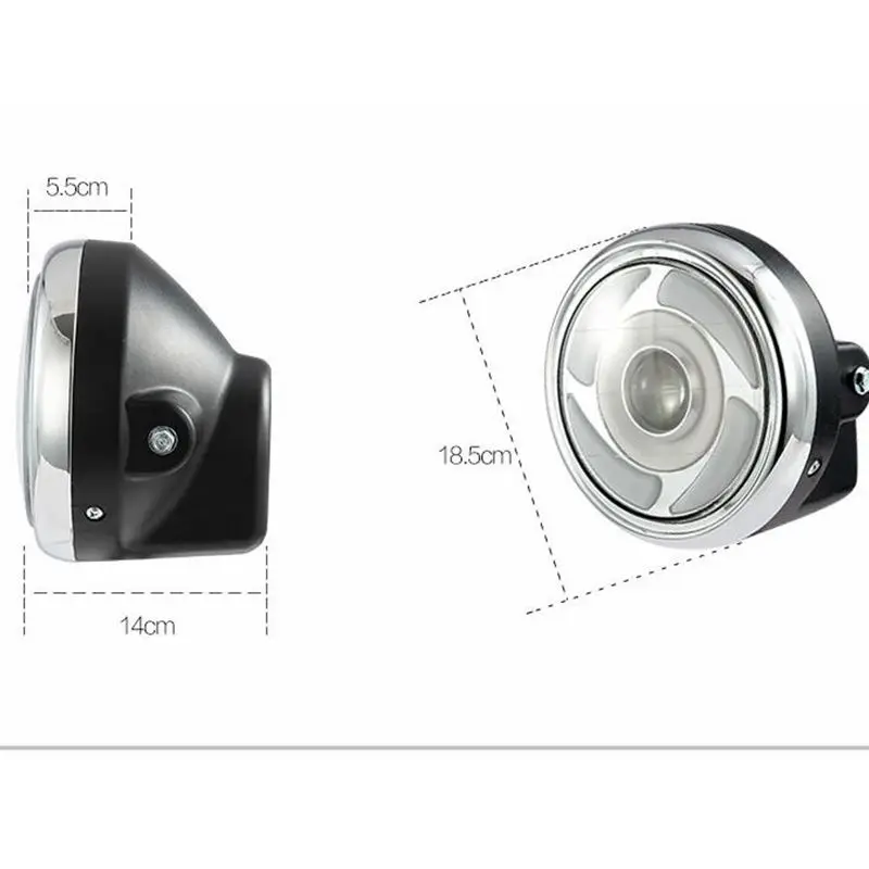 

30W 3200LM Motorcycle headlight LED Head Lamps Moto headlamp Angle Eyes Lights