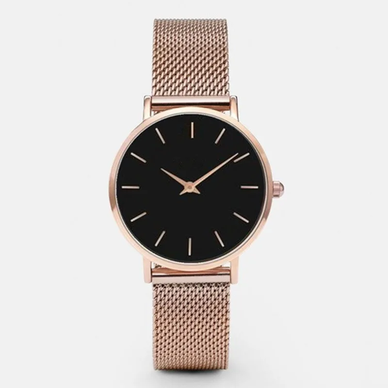 

Fashion Women Watch Stainless Steel Mesh Belt Quartz Wristwatch Lady Watch Clock Female Relogio Feminino Relojes Mujer Horloges