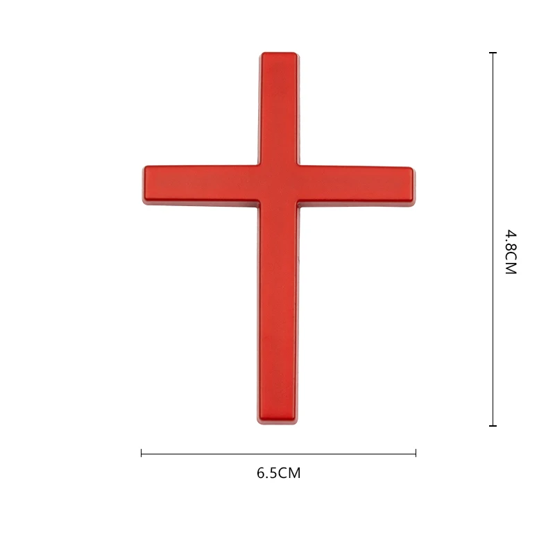 1 шт. 3D металлические автомобильные наклейки с крестом для пар значок эмблема