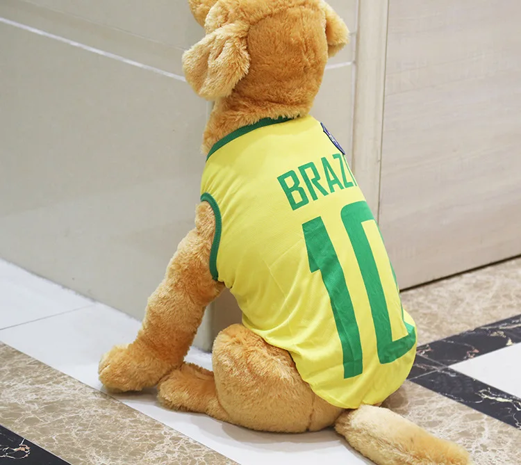 Жилет для собак вентилируемая Одежда баскетбольная Футболка национальной